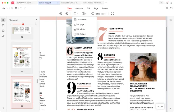 Read PDF with JOPDF for Mac