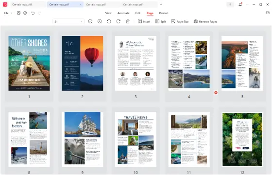 Organize PDF Pages with JOPDF