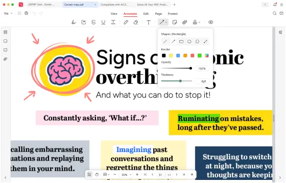 Annotate PDF with JOPDF for Mac